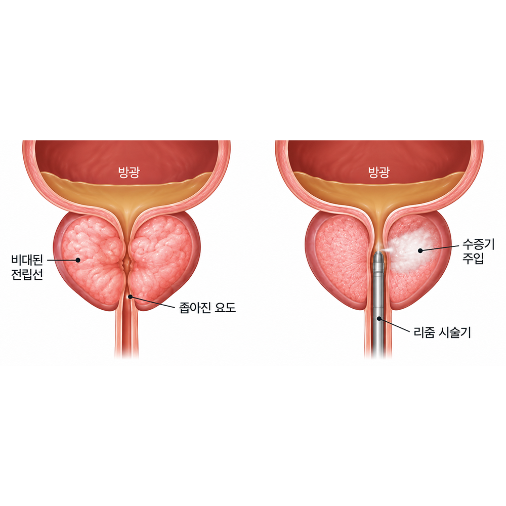 리줌(Rezum) 전립선 수증기 치료